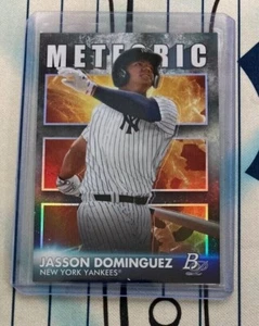 JASSON DOMINGUEZ 2021 Bowman Platinum ⚾ Meteoric MET-7 Yankees QTY 🔥🔥 - Picture 1 of 3
