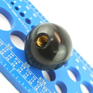 1963 Corvette Shifter Knob Black Ball NEW 63 - Picture 1 of 4