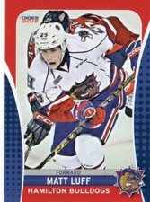 2015/16 Hamilton Bulldogs - MATT LUFF [Grand Rapids Griffins] AHL