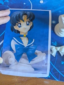 Sailor Moon Super Sailor Merkur Büste Resin Model Kit Garage Kit Figur - Bild 1 von 3