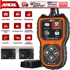 ANCEL AS200 Coche OBD2 Escáner Lector de Código Herramienta de Diagnóstico Automático Comprobar Motor Luz - Imagen 1 de 19