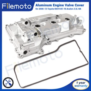 Aluminum Engine Valve Cover for Toyota 06-12 RAV4 07-17 Camry 05-18 Avalon 3.5L - Picture 1 of 7