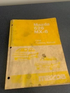 OEM 1988 Mazda 626 MX6 Training Manual Dealership shop book booklet repair - Picture 1 of 1