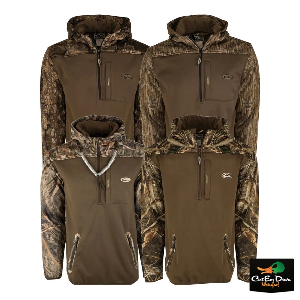 Drake Waterfowl MST Endurance Soft Shell Camo Hoodie - Image 1 of 1