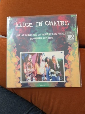 ALICE IN CHAINS Live at Sheraton La Reina 1990 12" NM LP , 180 Gm Vinyl - Image 1 of 4