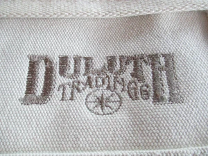 NEW Pocketless Work Apron DULUTH TRADING Heavy Canvas #92116 NAT            C103 - Picture 1 of 8