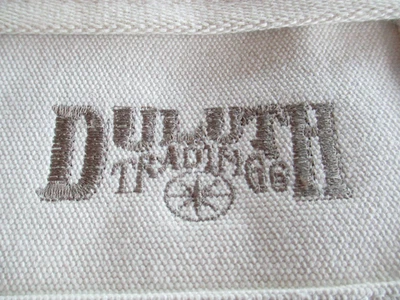 NEW Pocketless Work Apron DULUTH TRADING Heavy Canvas #92116 NAT            C103 - Image 1 of 4