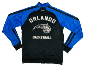 Adidas NBA Orlando Magic schwarz blau Full-Zip Warm-up Jacke; M - Bild 1 von 14