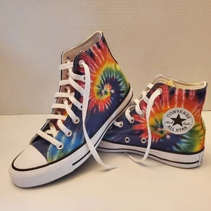 Converse Pride Chuck Taylor All-Star Tie Dye Rainbow 168996F Unisex Talla M5/W7 - Imagen 1 de 8