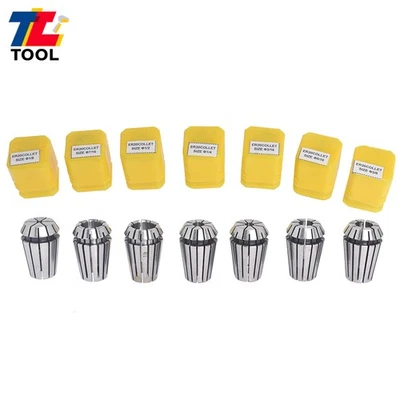 7PACK Spring Collet ER20 Set 1/8''- 1/2'' Engraving Milling Lathe Tool - Image 1 of 4