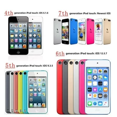 Apple iPod Touch 7th 6th 5th Gen(256GB) All Colors-New battery FAST SHIPPING LOT - Image 1 of 4