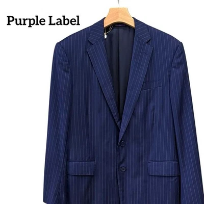 Chaqueta a medida Ralph Lauren etiqueta púrpura a rayas para hombre talla M hecha en Italia Foto 1 de 4