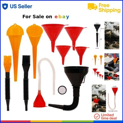 汽车油输送套装塑料10件燃料冷却液气体输送柔性软管 — 第 1/4 张图片