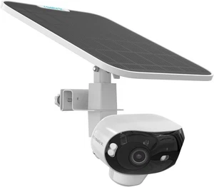 2-in-1 Dachrinnenhalterung Halterung für Reolink Argus 4 Pro Überwachungskamera und weiß  - Bild 1 von 7