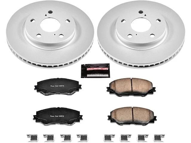 Kit de pastillas de freno delanteras y rotor para 2008-2015 Scion xB 2009 2010 2011 2012 ZN611WB Foto 1 de 1