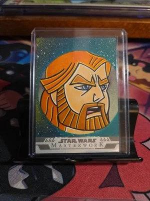 2024 Topps Star Wars Masterwork Eric Medina Obi-Wan Kenobi Sketch 1 Of 1 - Image 1 of 2