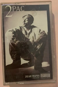 2PAC: Dear Mama ~ Original 1994 Maxi-Single Cassette Tape ~ Interscope - Picture 1 of 1