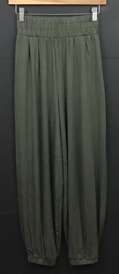 Free People FP Beach Ali High Waist Balloon Pants Green Size XS - Image 1 of 4