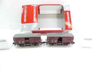 Fleischmann N 881804 Güterwagen-Set mit Vieh, DB, NEM, NEU in OVP #58328 - Bild 1 von 5