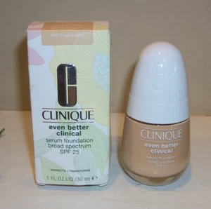 NEU ~ Clinique Even Better Clinical Serum Foundation ~ WN 12 Baiser ~ 1 Oz. - Bild 1 von 3