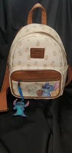 Loungefly Disney Lilo & Stitch Stitch Pineapple Mini Backpack Bag  - Picture 1 of 10