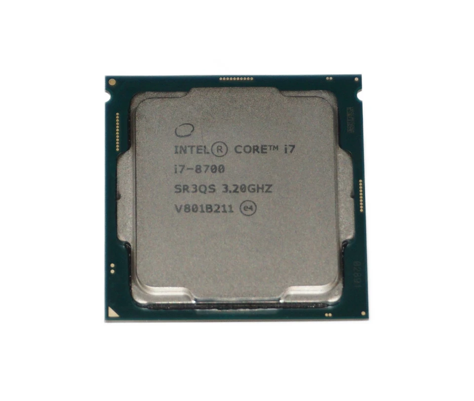 Intel Core i7-8700 SR3QS  3.2 GHz LGA 1151 Desktop CPU Processor . - Image 1 of 2