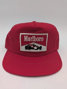 RARE 2" x 2.5" 'Square' Patch Vintage 80s Marlboro Racing Snapback Trucker Hat   - Bild 1 von 8