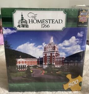 NEW 500 Piece Jigsaw Puzzle - The Homestead 1776 Hot Springs Virginia