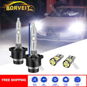 2Pcs HID D4S 6000K 35W Xenon Headlight Globes For Lexus GS 300 2005-2011 - Picture 1 of 11