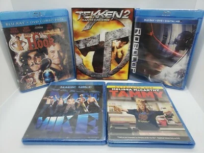 Random Genre Blu-ray Lot: 5 Fantastic Films Together! Brand New Sealed! - Image 1 of 3