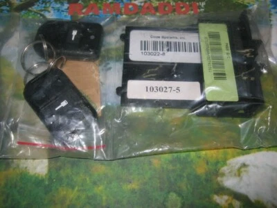 2x NEW Jeep Dodge GOH-PCMINI 1 button remote start transmitter key fobs Chrysler - Image 1 of 3