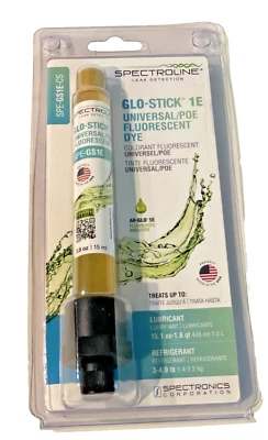 Spectroline Spe-Gs1e-CS Universal Fluorescent Dye Amber 0.5 Oz Cartridge NIP SEE - Image 1 of 3