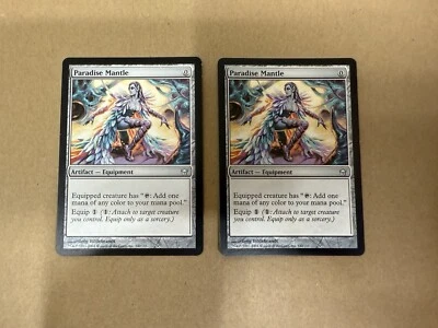 Paradise Mantle X2 - Fifth Dawn - NM - Magic MTG - Image 1 of 2