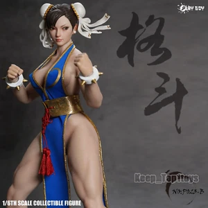 PLAY TOY 1/6 Fighting Goddess Kung Fu Girl Lili Action Figure Model Collection - Picture 1 of 9