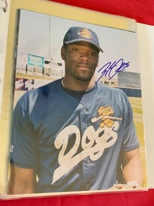 ELIJAH DUKES AUTOGRAPHED SIGNED 8X10 PHOTO TAMPA BAY RAYS #1 COA - Imagen 1 de 1