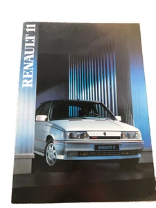 Prospekt Brochure Renault 11 mit Turbo, 24 Seiten - Bild 1 von 2