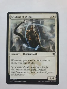 MTG Magic The Gathering Card Student of Ojutai CreatureHuman Monk White Tarkir - Picture 1 of 2