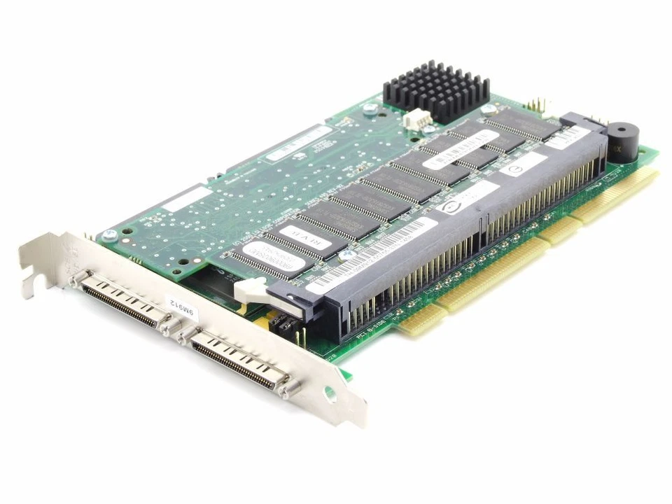 Dell 09M912 PERC 3/DC SCSI RAID Controller Card PCI-X U160 128MB BBWC PowerEdge - Bild 1 von 1