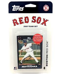 MLB Topps 2007 Boston Red Sox Team Karten Set - 14 Karten Factory Sealed Brandneu! - Bild 1 von 4