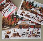 Charles Wysocki Puzzle 500 Pc. "Vermont Maple Tree Tappers" With Box & Poster 
