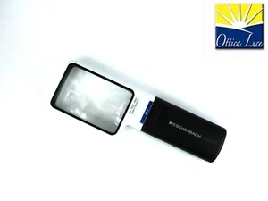 LENTE INGRANDIMENTO MOBILUX LED 4X 16 ESCHENBACH 5x8cm magnifying glass loupe - Imagen 1 de 5