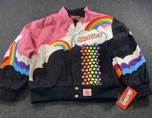 JH Design Skittles Giacca Vintage Bambini Nascar Racing Giovanile Grande 9/10 - Foto 1 di 15