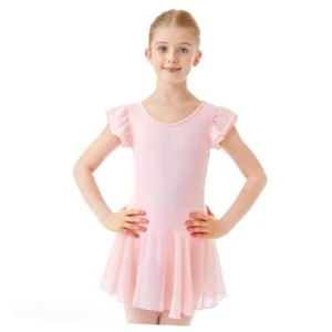 Girls' Ballet Dress Leotards, Ballerina Dance Dress Ballet 4-5T Style 2-pink - Picture 1 of 7
