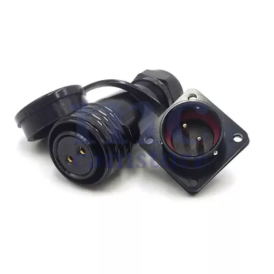 WEIPU SA20 2Pin Panel Mount Waterproof Connector,Industrial Electrical Connector - Image 1 of 4