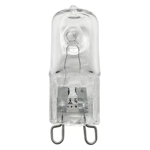 Lusion Bi-Pin Halogen Light Bulb G9 240V 42W Clear 2Pcs 30407 - Picture 1 of 3