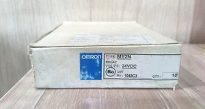 10PCS LOT- Omron MY2N 24VDC Miniature Power Relays,2-Pole single Contacts,5A-New - Picture 1 of 7