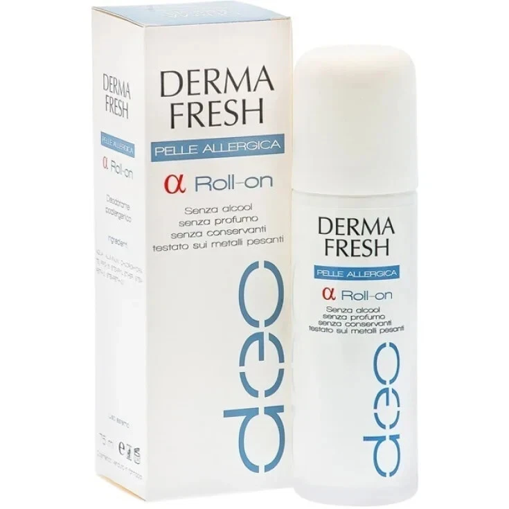 Deodorante Pelle Allergica Alfa Roll-On Dermafresh 75ml ( 2 PEZZI)