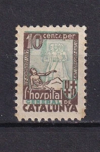 SCW Etiqueta Política Edifil 2974 HOSPITAL GENERAL DE CATALUNYA (1) - Imagen 1 de 2