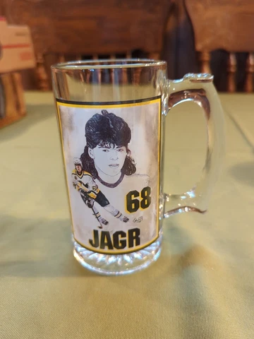 Pittsburgh Penguins Jaromir Jagr #68 Glass Mug! Cover