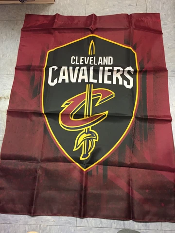 Cleveland Cavaliers NBA Two-Sided 37" x 27" Limited Edition Flag Wall New AR356 Cover